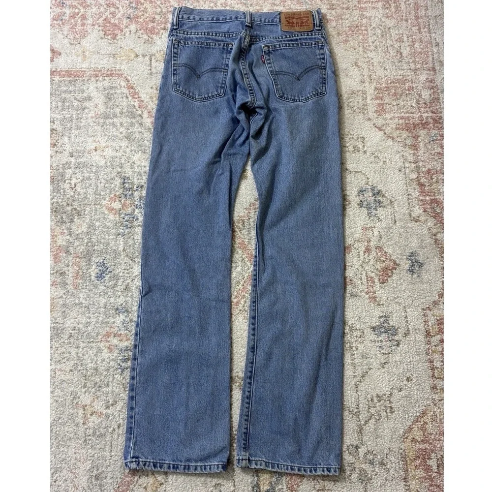 Levi's 517  Y2K Bootcut Jeans Men's 29x34 Medium Wash Blue Denim 100% Cotton